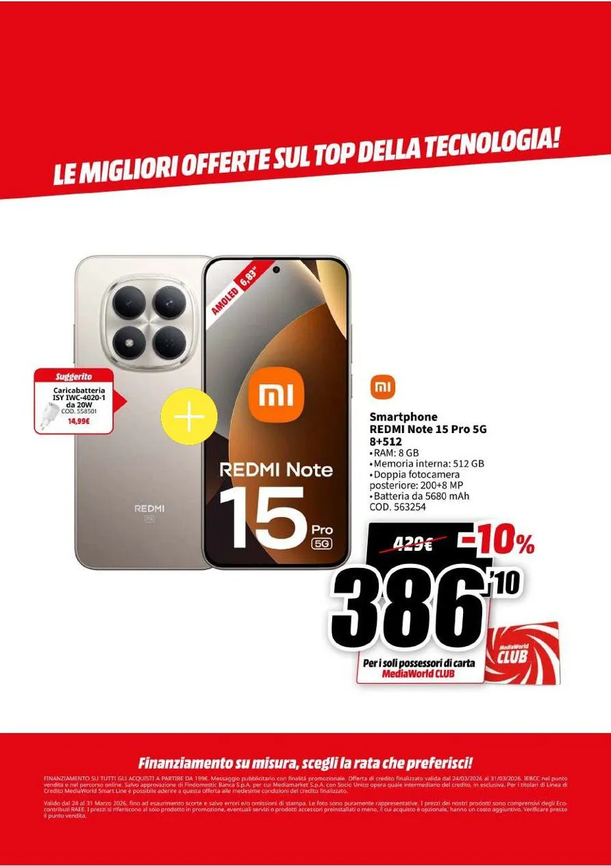 Mediaworld Volantino da 24 marzo a 31 marzo di 2026 - Pagina del volantino 33