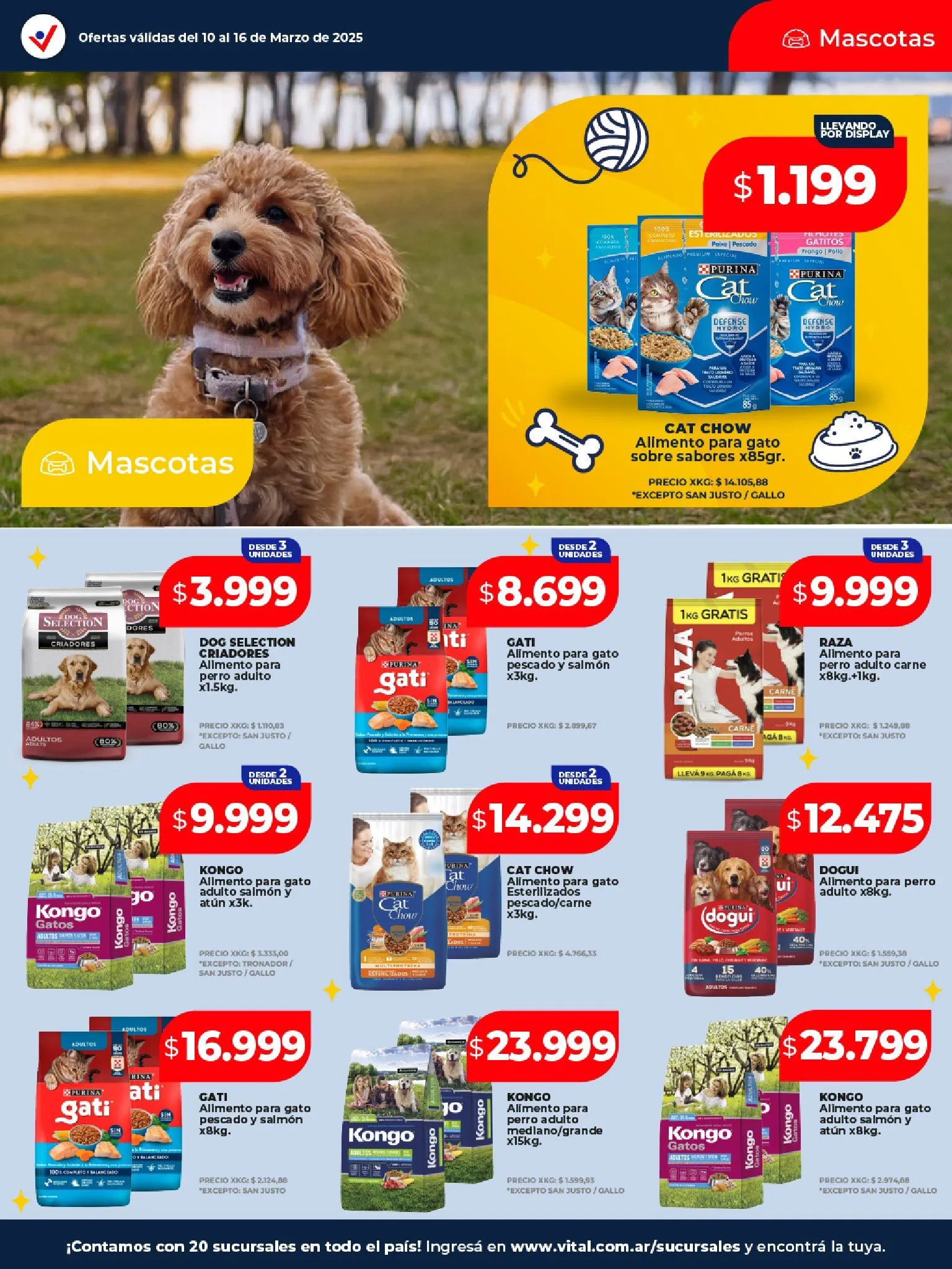 Ofertas de Vital Ofertas  10 de marzo al 16 de marzo 2025 - Página 31 del catálogo