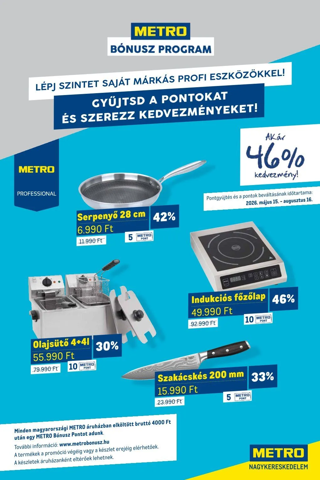Katalógus Metro legfrissebb ajánlatai május 1.-tól május 15.-ig 2026. - Oldal 33