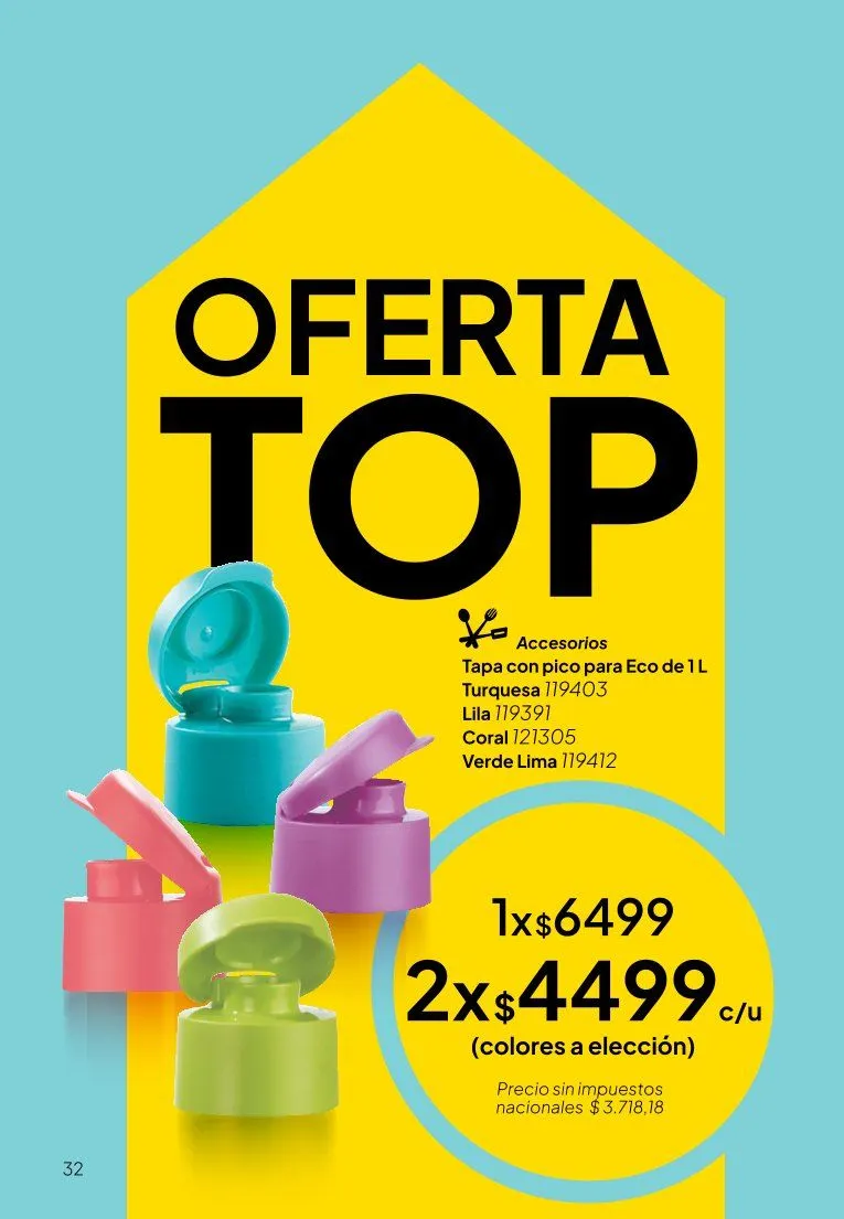 Ofertas de Ofertas Tupperware 9 de junio al 30 de junio 2026 - Página 32 del catálogo