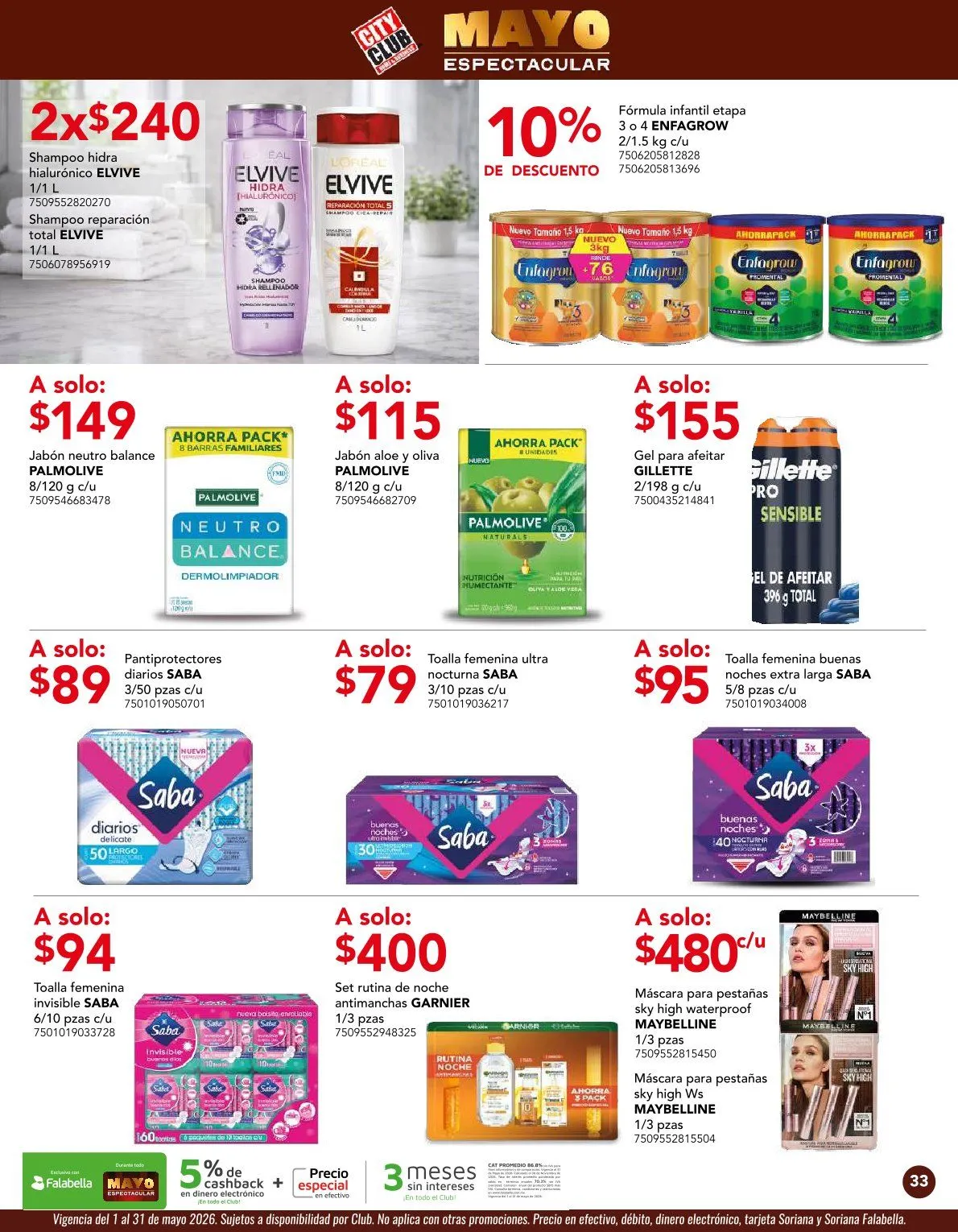 Catálogo de  City Club Sales 1 de mayo al 31 de mayo 2026 - Pagina 33