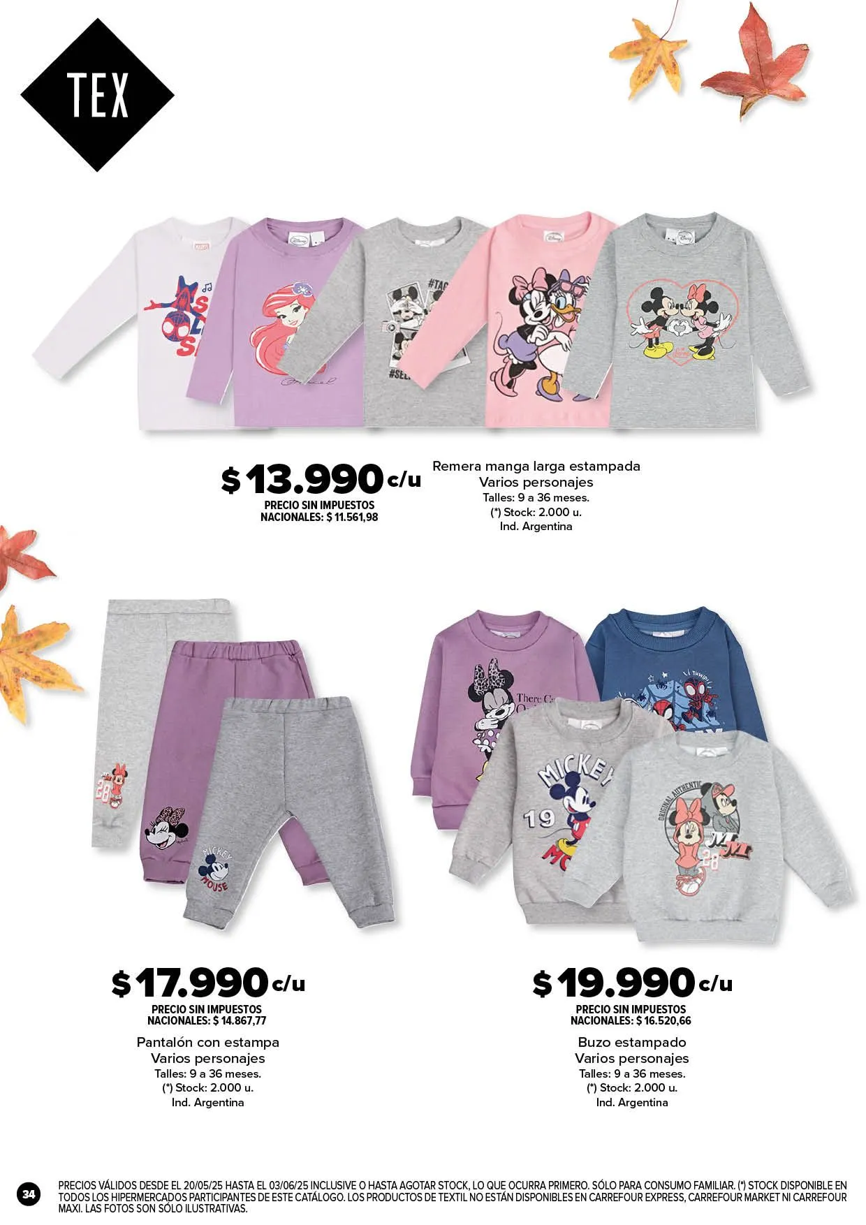 Ofertas de Carrefour TEX 22 de mayo al 3 de junio 2025 - Página 34 del catálogo