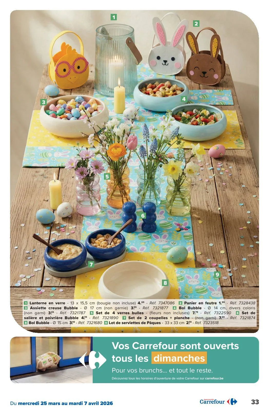 Carrefour folders van 25 maart tot 7 april 2026 - folder pagina 33