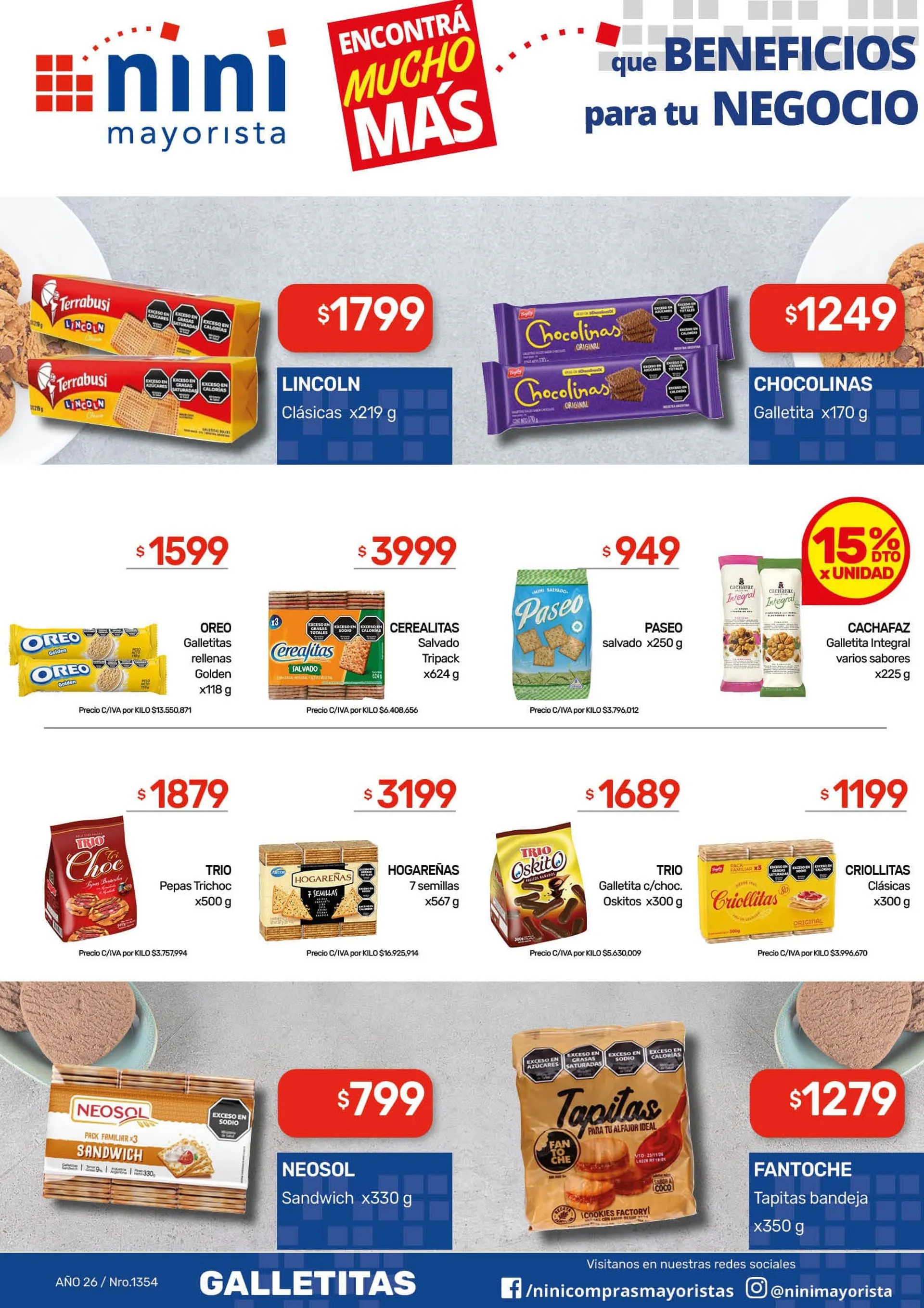 Ofertas de Nini Mayorista Ofertas 6 de abril al 12 de abril 2026 - Página 33 del catálogo