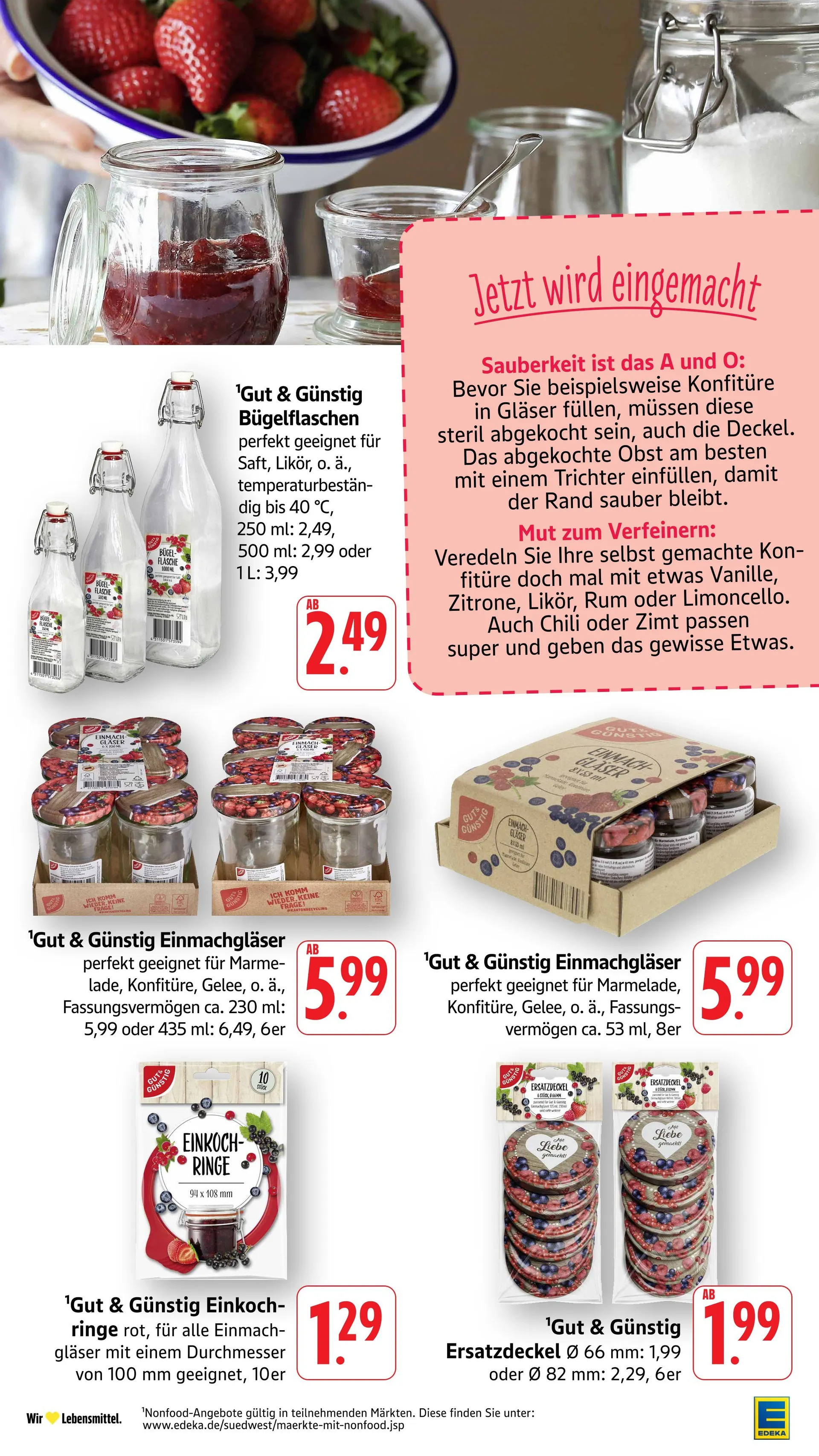 Edeka Angebote von 8. Juni bis 14. Juni 2026 - Prospekt seite 33