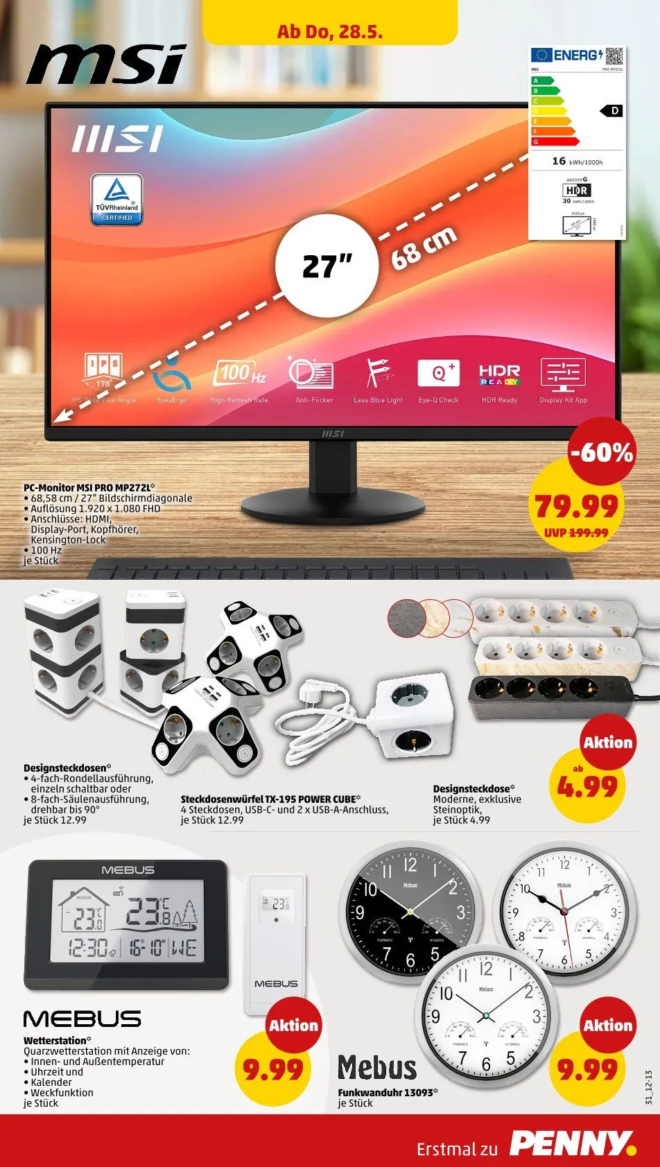 Penny Angebote von 26. Mai bis 30. Mai 2026 - Prospekt seite 33