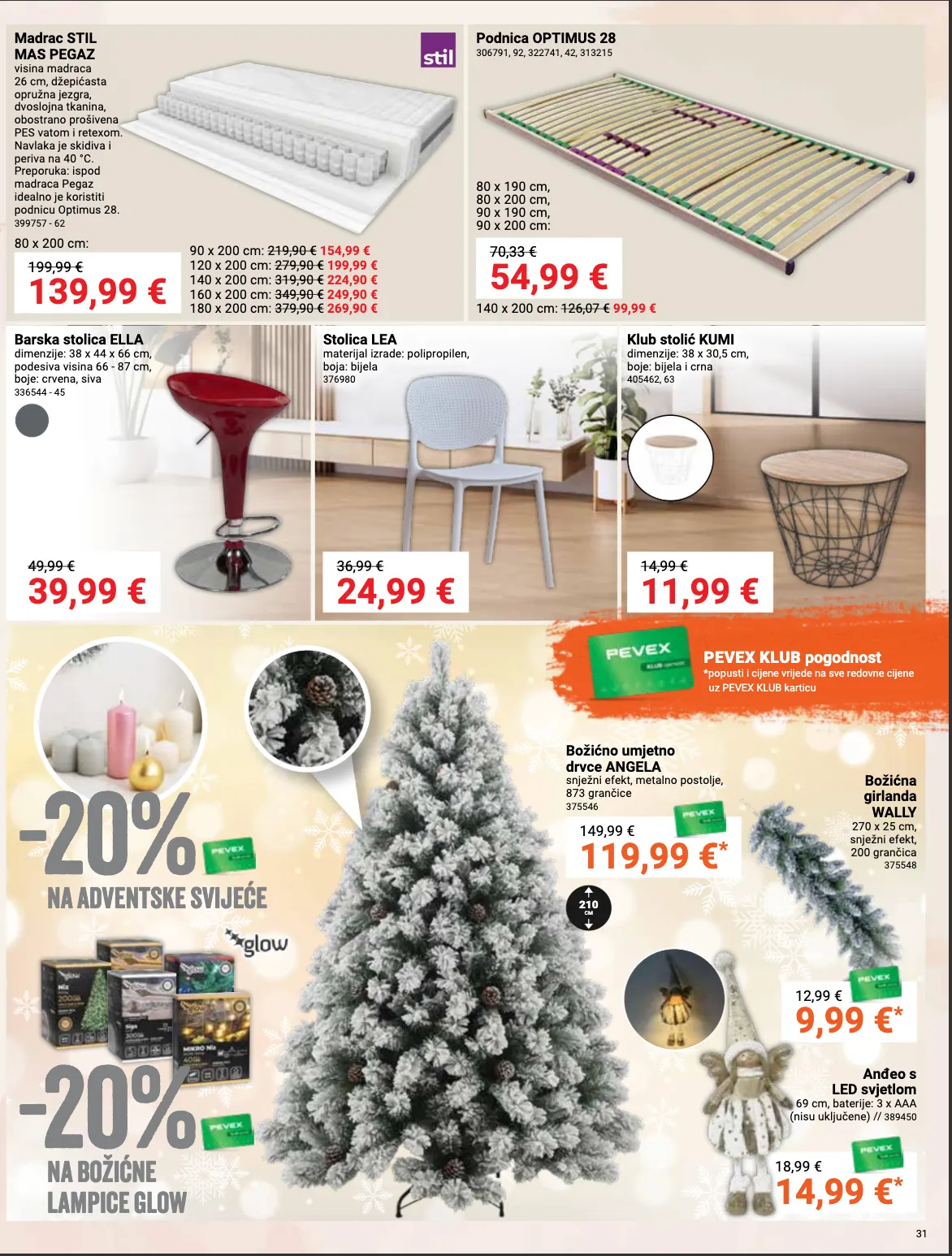Katalog Najnovije ponude trgovine Pevex od 23. listopada do 17. studenoga 2025. - Pregled Stranica 32