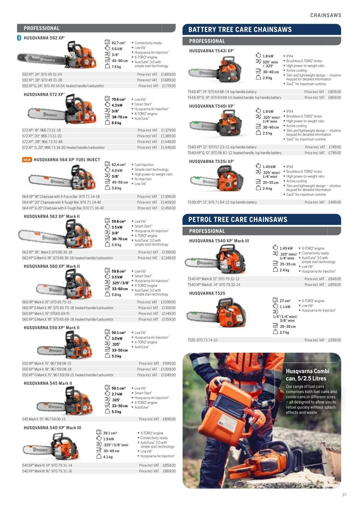 Husqvarna catalogues  von 13. Februar bis 28. Februar 2026 - Flugblätt seite  33