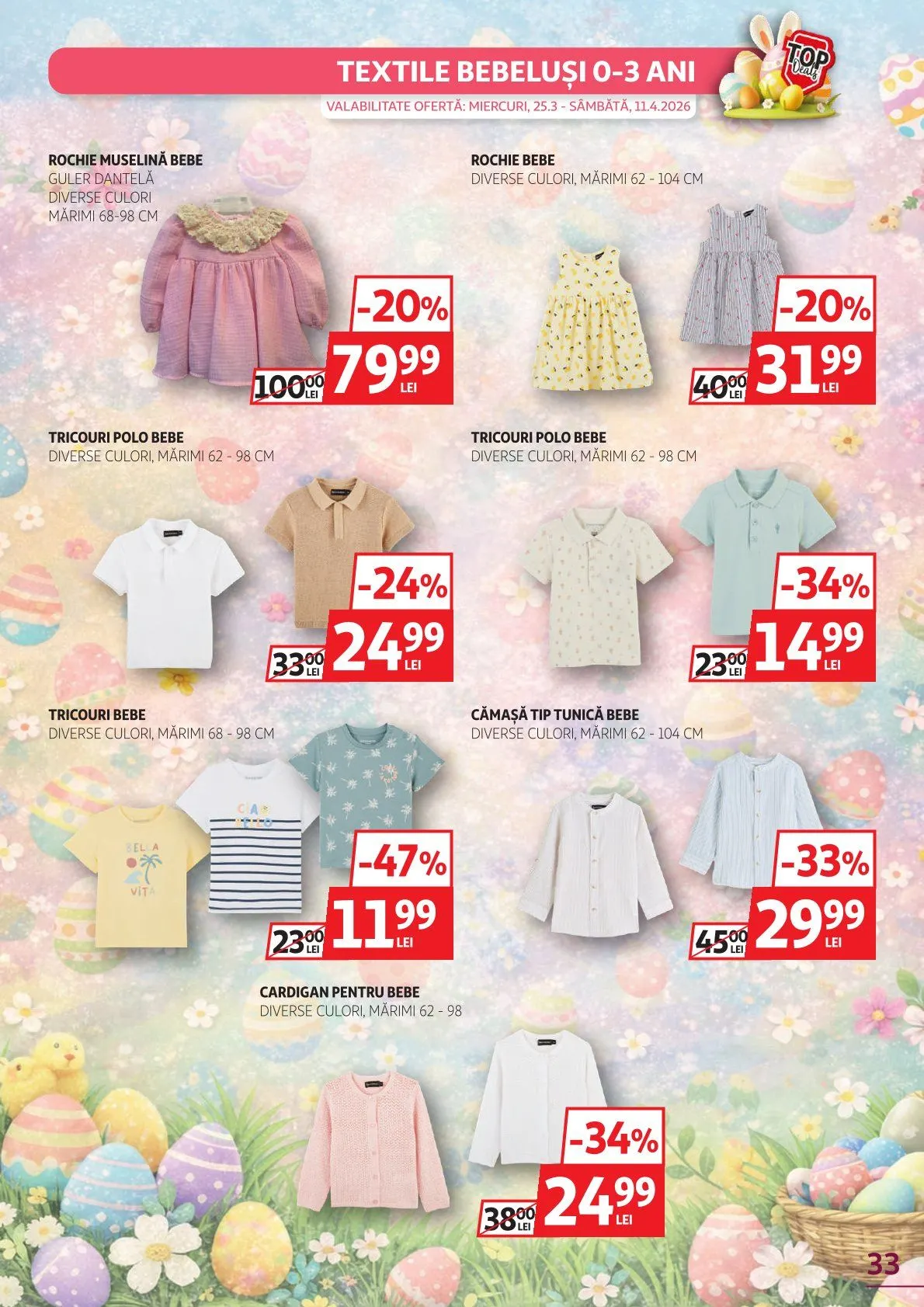 Catalog Ofertă de neratat specială Auchan de la 25 martie până la 11 aprilie 2026 - Revista Pagina 33