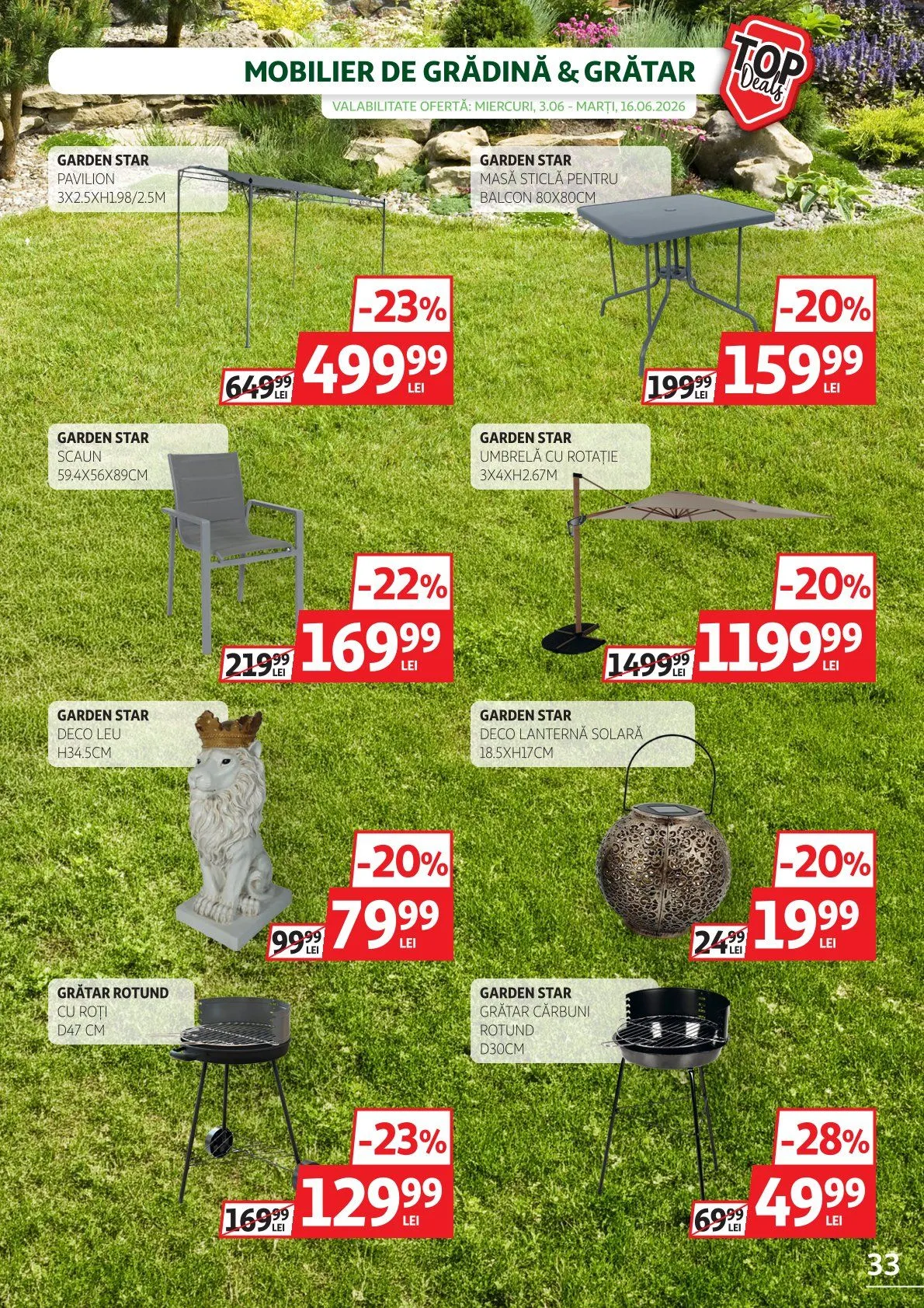 Catalog Auchan  de la 3 iunie până la 16 iunie 2026 - Revista Pagina 33