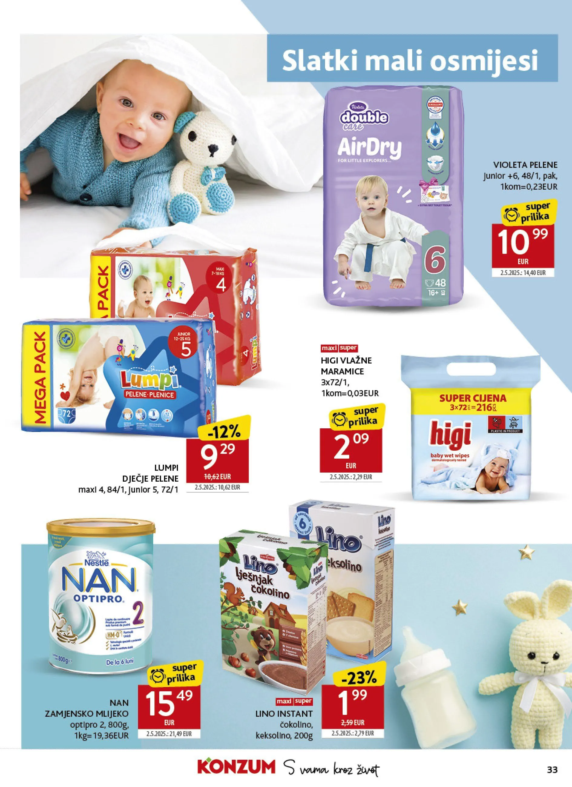 Katalog Konzum od 14. siječnja do 20. siječnja 2026. - Pregled Stranica 33