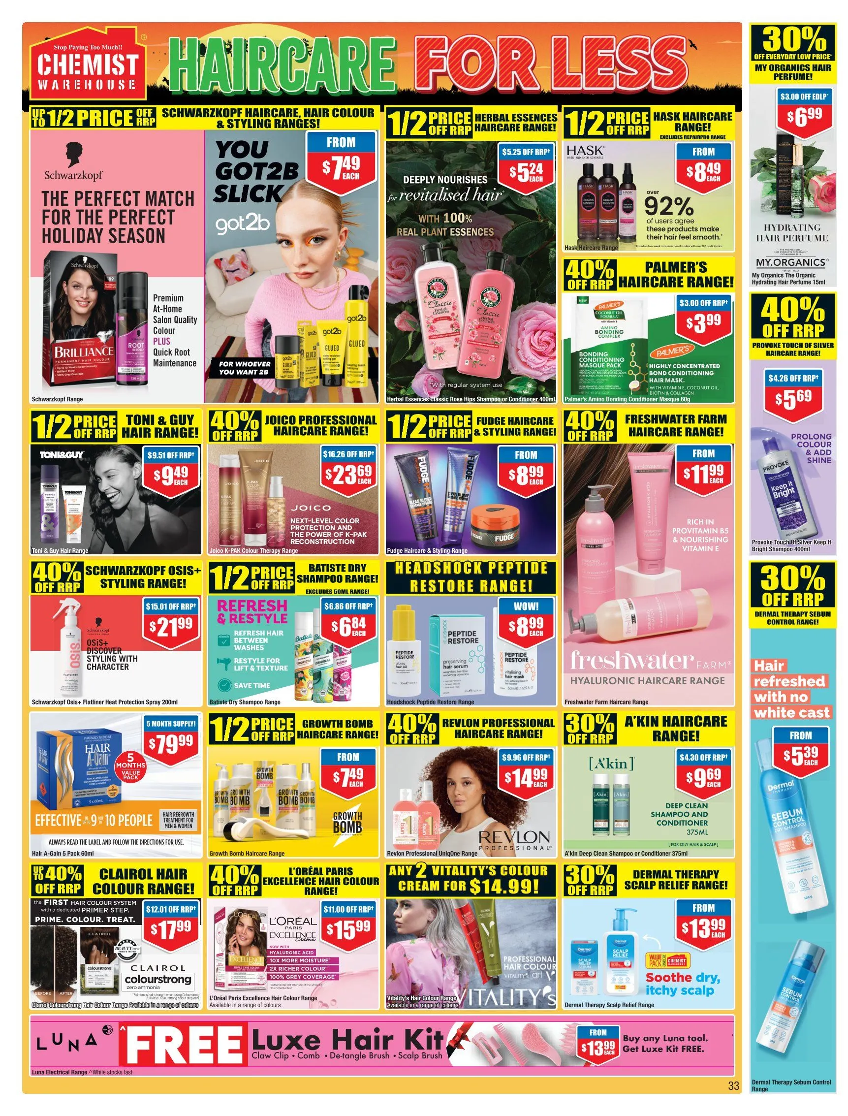 Chemist Warehouse Deals - Catalogue valid from 1 December to 14 December 2025 - page 33