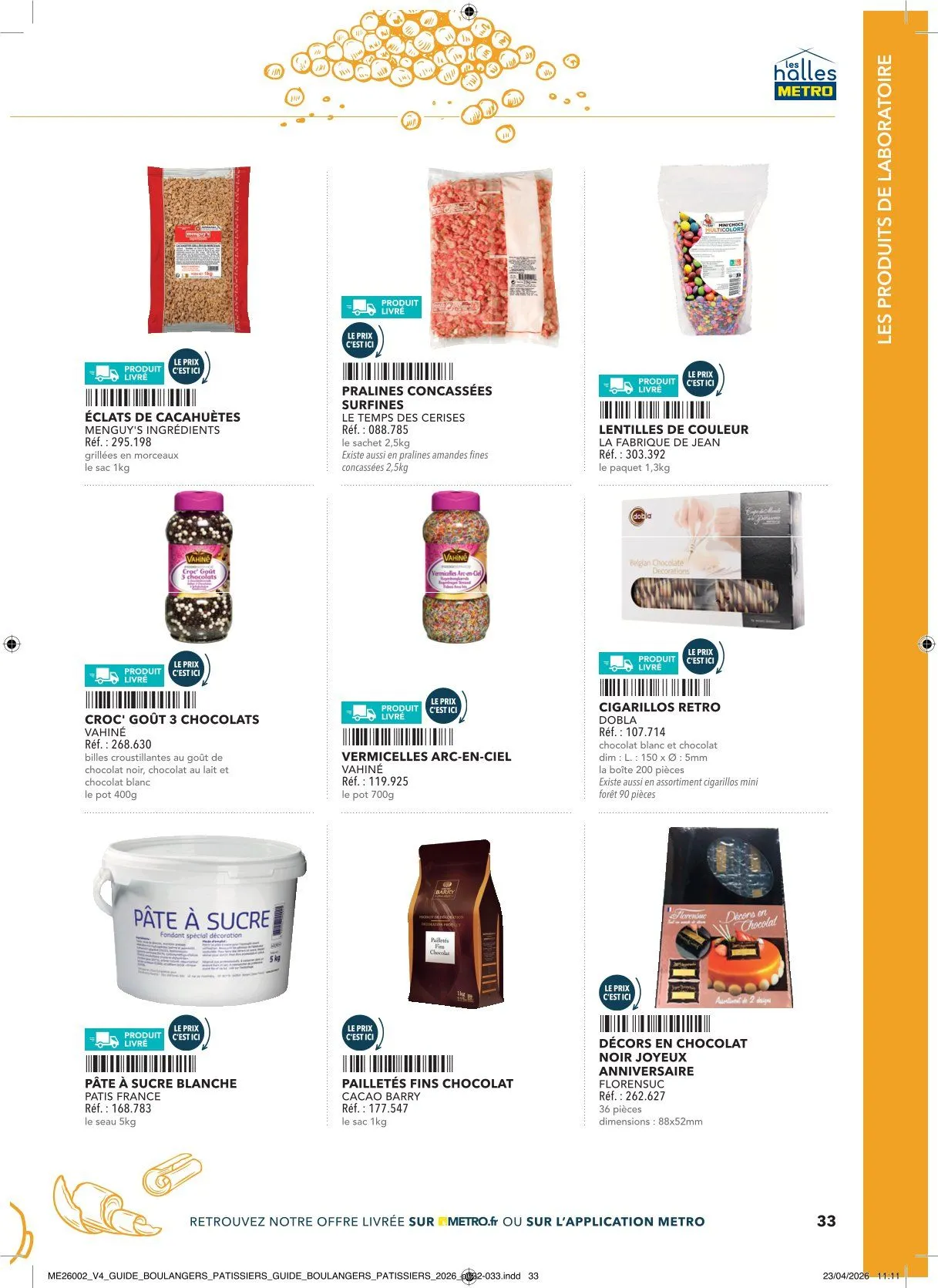 CATALOGUE du 29 avril au 31 mai 2026 - Catalogue page 33