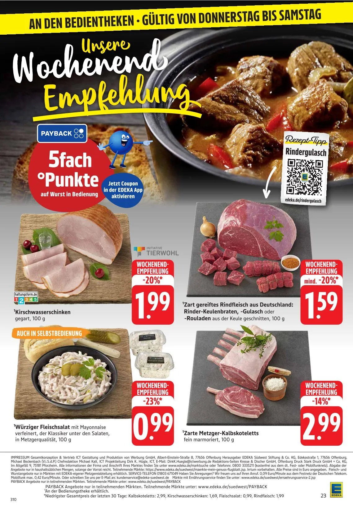 Edeka Prospekt von 31. März bis 5. April 2025 - Prospekt seite 33