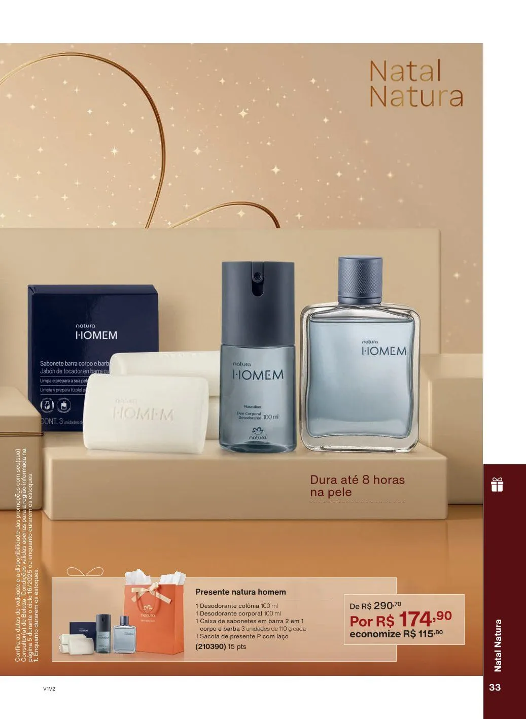 Encarte de Natura Ofertas 1 de outubro até 31 de outubro 2025 - Pagina 33