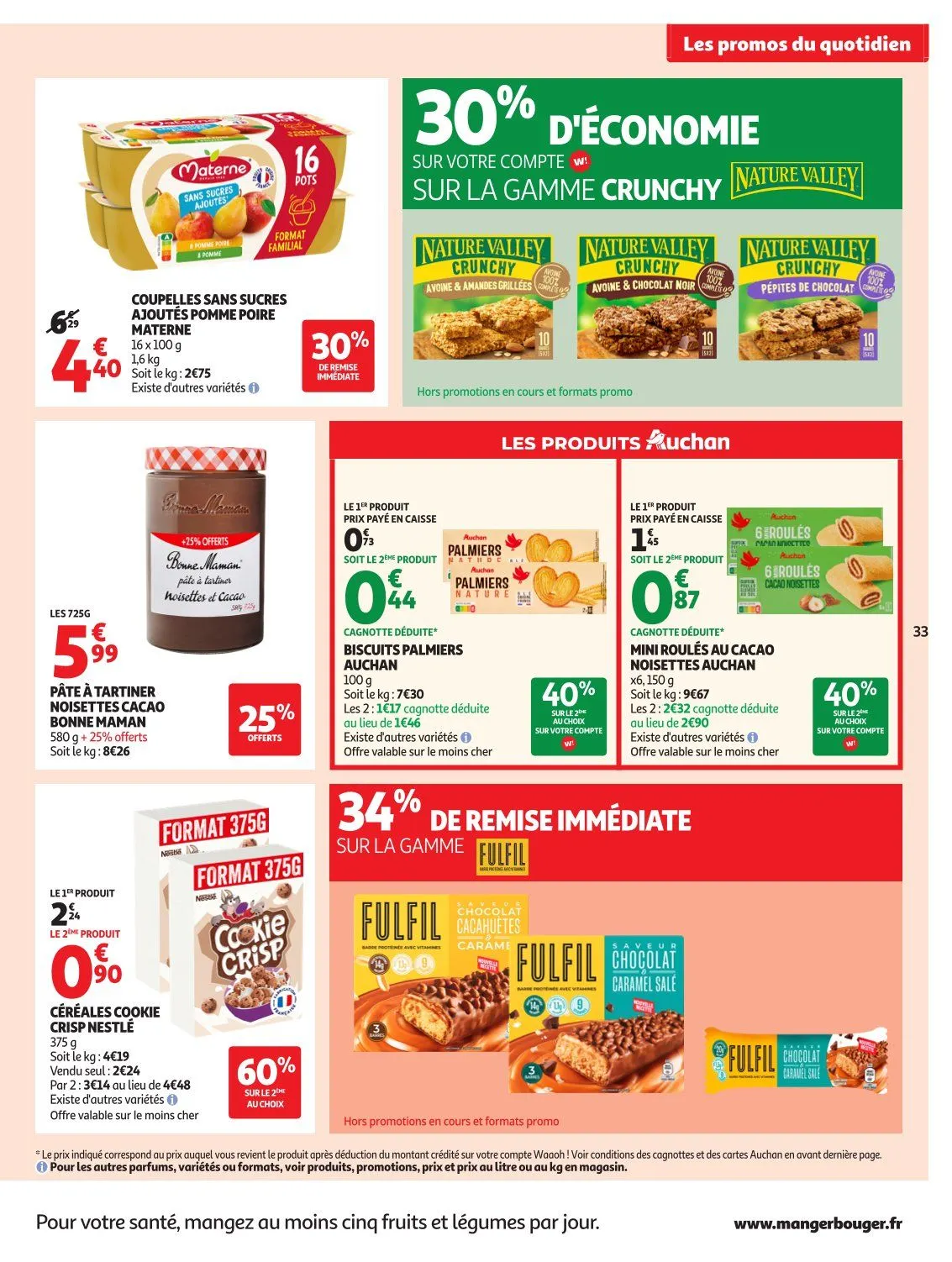 Catalogues Auchan du 28 juillet au 8 août 2026 - Catalogue page 33