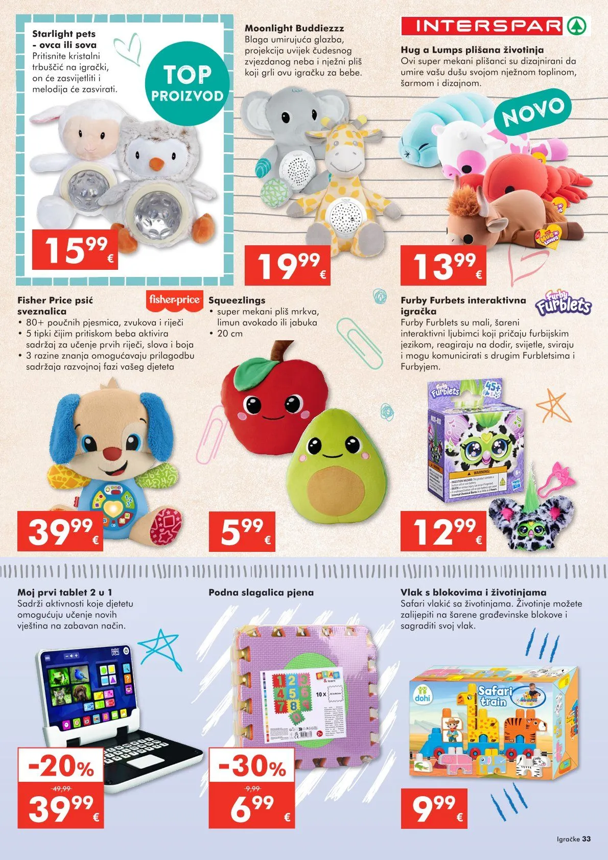 Katalog Najnovije ponude trgovine INTERSPAR od 22. listopada do 6. siječnja 2026. - Pregled Stranica 33