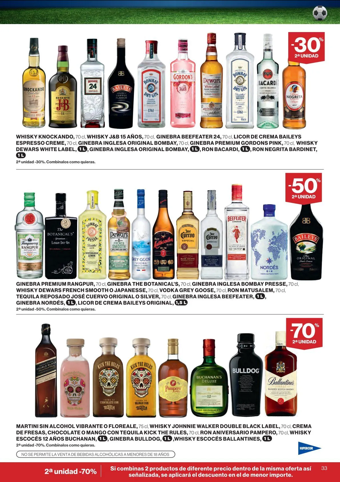 Catálogo de Hipercor Ofertas 18 de junio al 30 de junio 2026 - Página 33