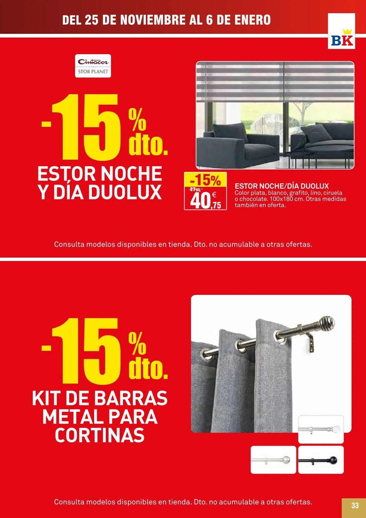 Catálogo de Bricoking Ofertas 25 de noviembre al 6 de enero 2026 - Página 33