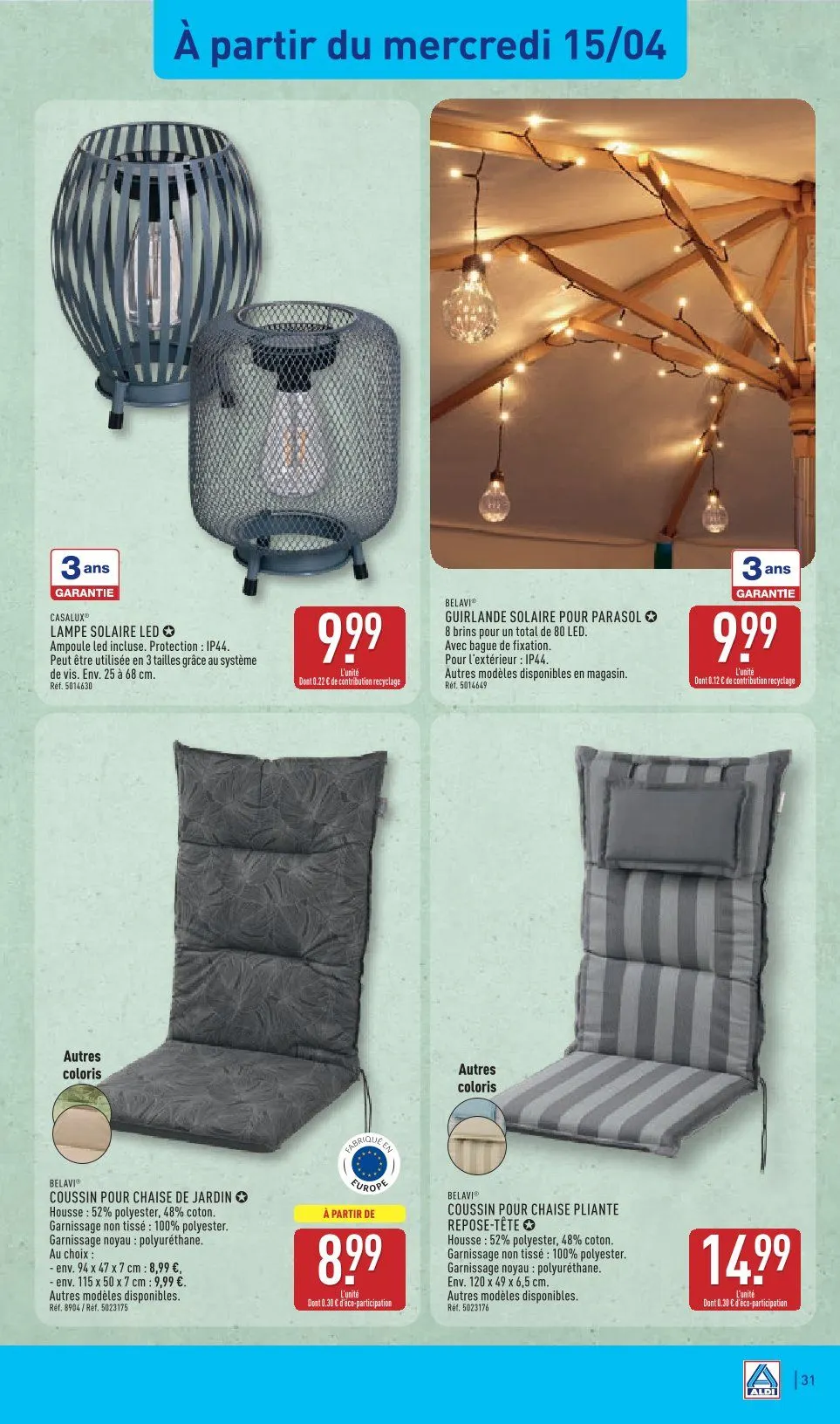 Catalogues ALDI du 14 avril au 20 avril 2026 - Catalogue page 33