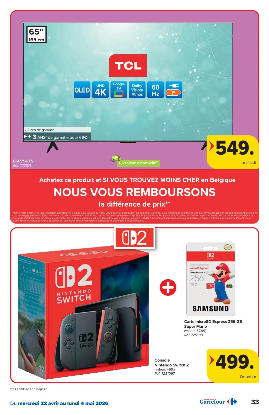 Carrefour folders van 22 april tot 4 mei 2026 - folder pagina 33