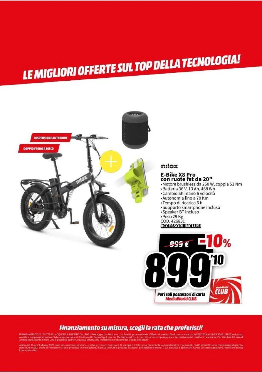 Volantini MEDIAWORLD da 16 marzo a 23 marzo di 2026 - Pagina del volantino 33