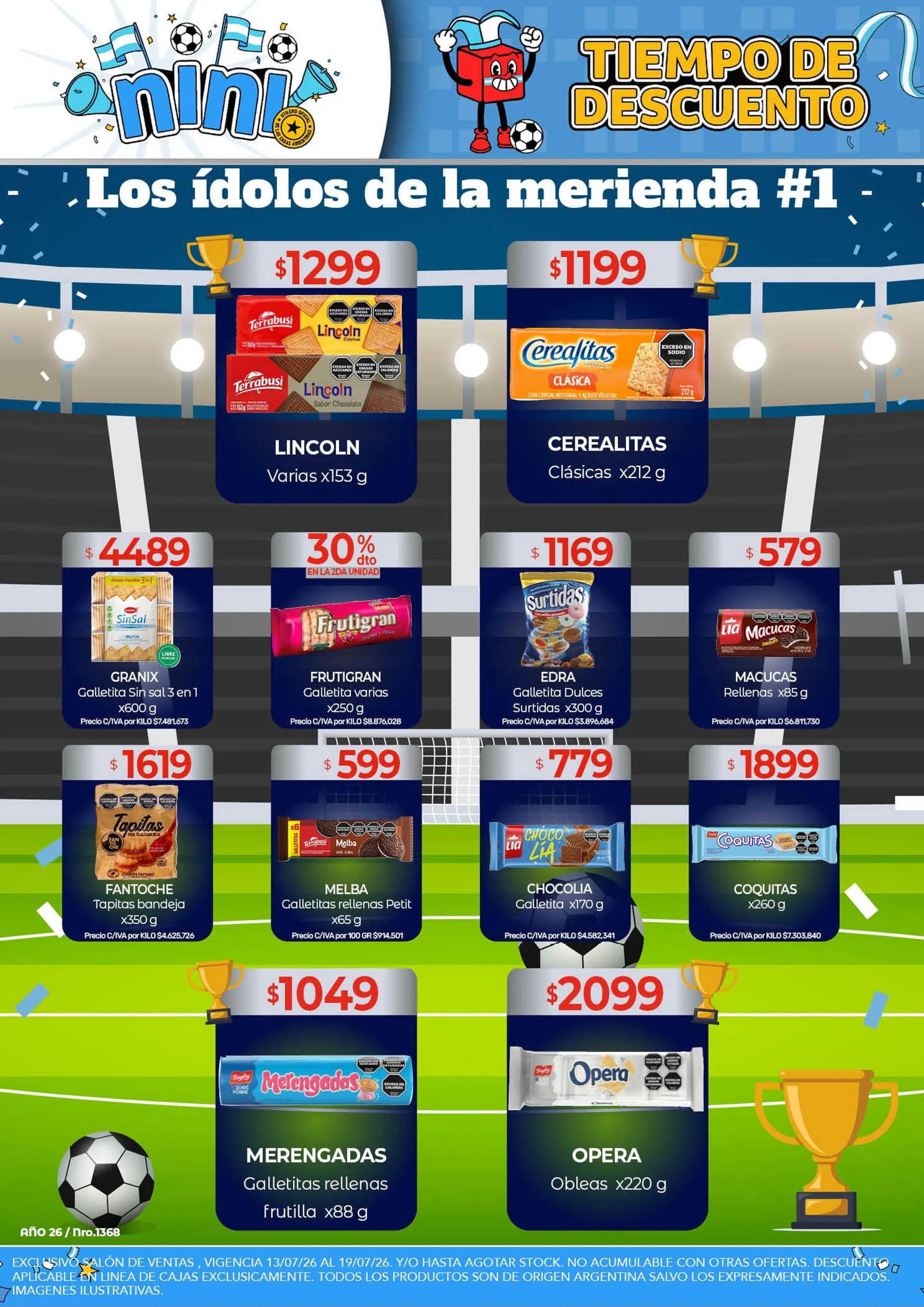 Ofertas de Nini Mayorista Ofertas 13 de julio al 19 de julio 2026 - Página 33 del catálogo