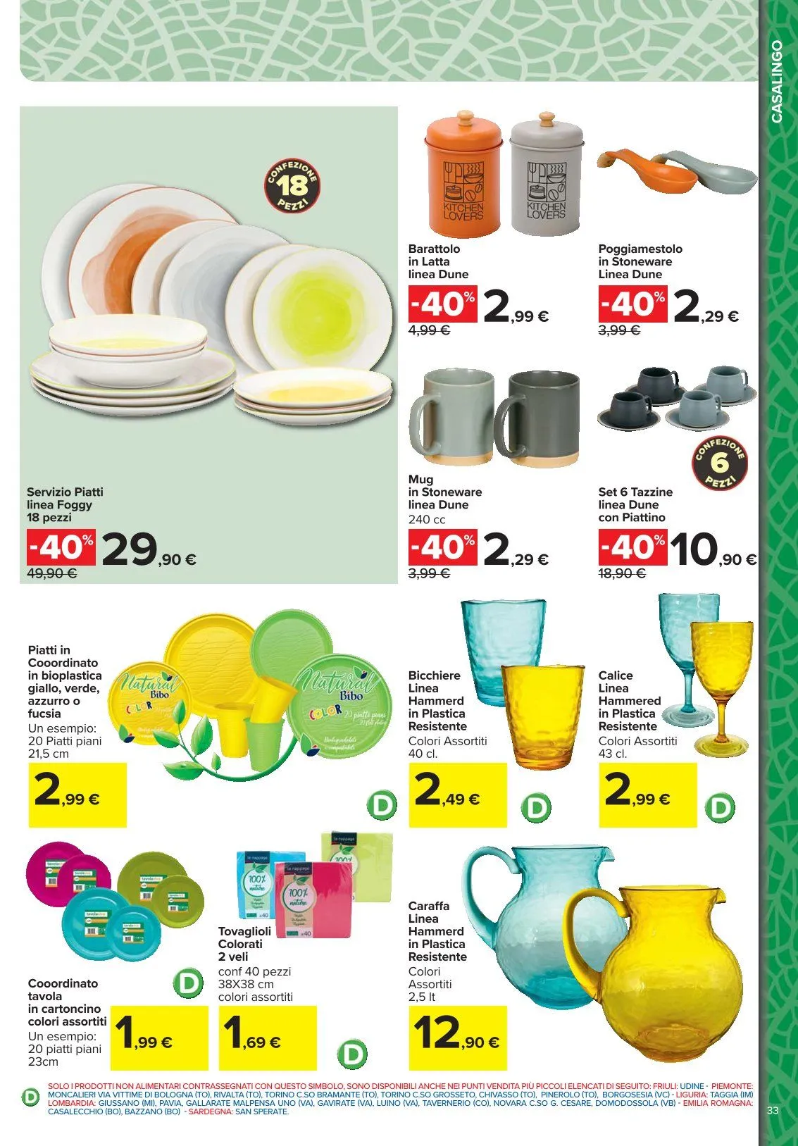 Volantini Carrefour da 23 aprile a 3 maggio di 2026 - Pagina del volantino 33