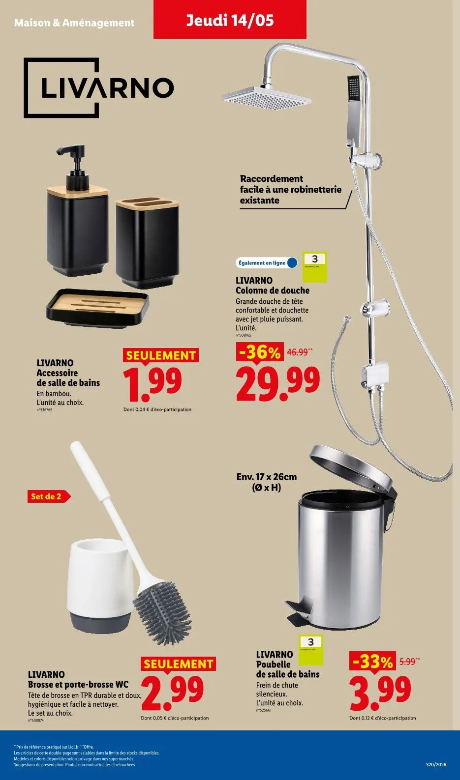 Catalogues Lidl du 14 mai au 20 mai 2026 - Catalogue page 33