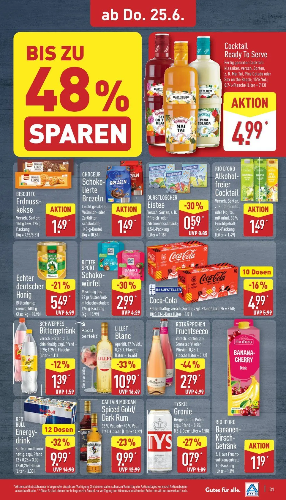 ALDI Nord Prospekte von 22. Juni bis 27. Juni 2026 - Prospekt seite 33