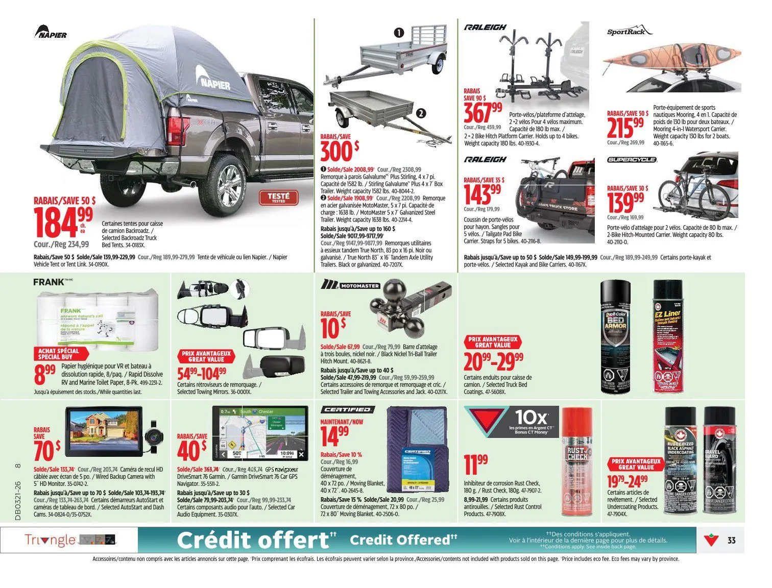Canadian Tire Sales from May 22 to May 28 2026 - flyer page 33