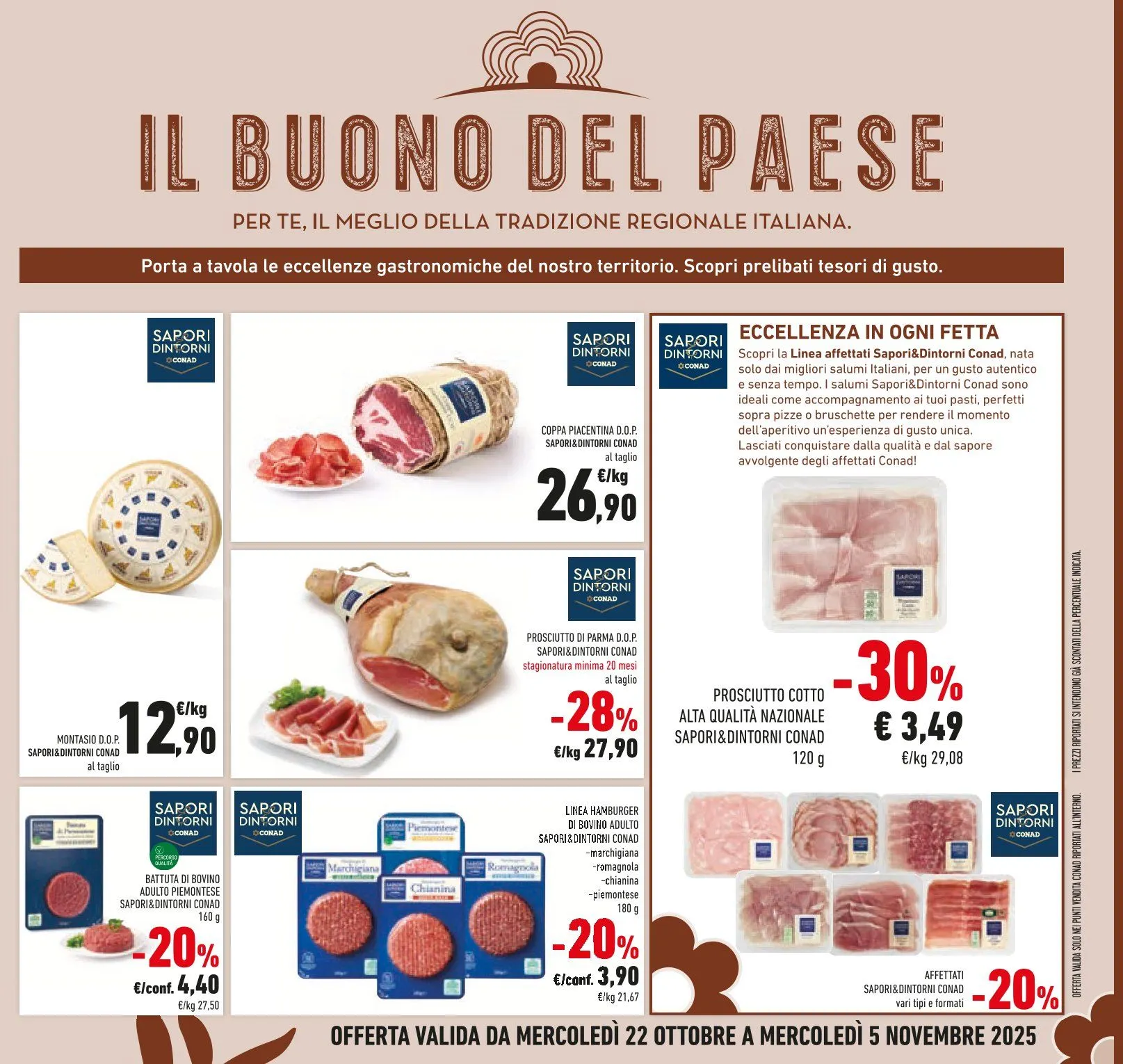 Volantini Conad  da 22 ottobre a 5 novembre di 2025 - Pagina del volantino 33