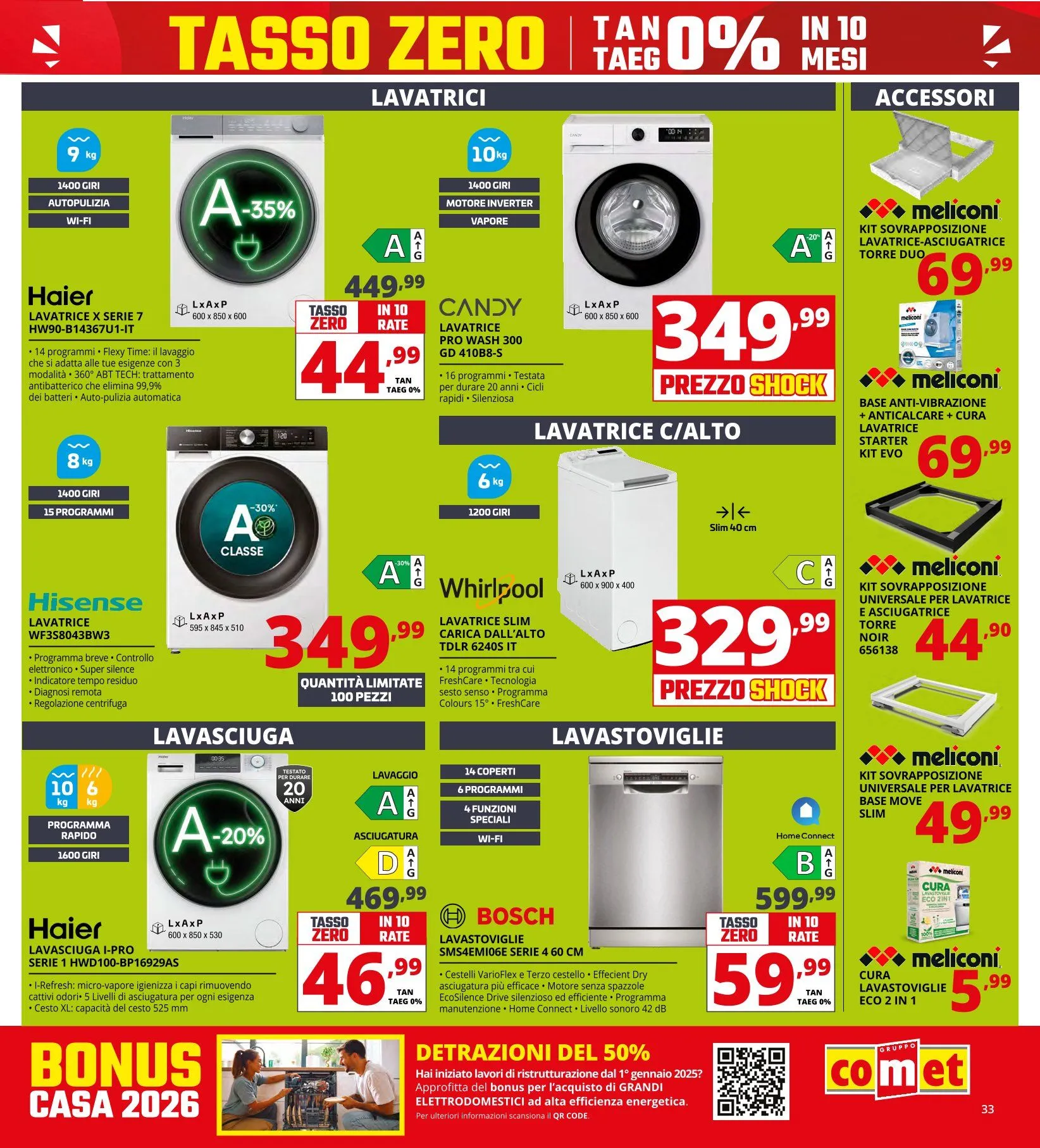  Volantini Comet da 24 aprile a 7 maggio di 2026 - Pagina del volantino 33