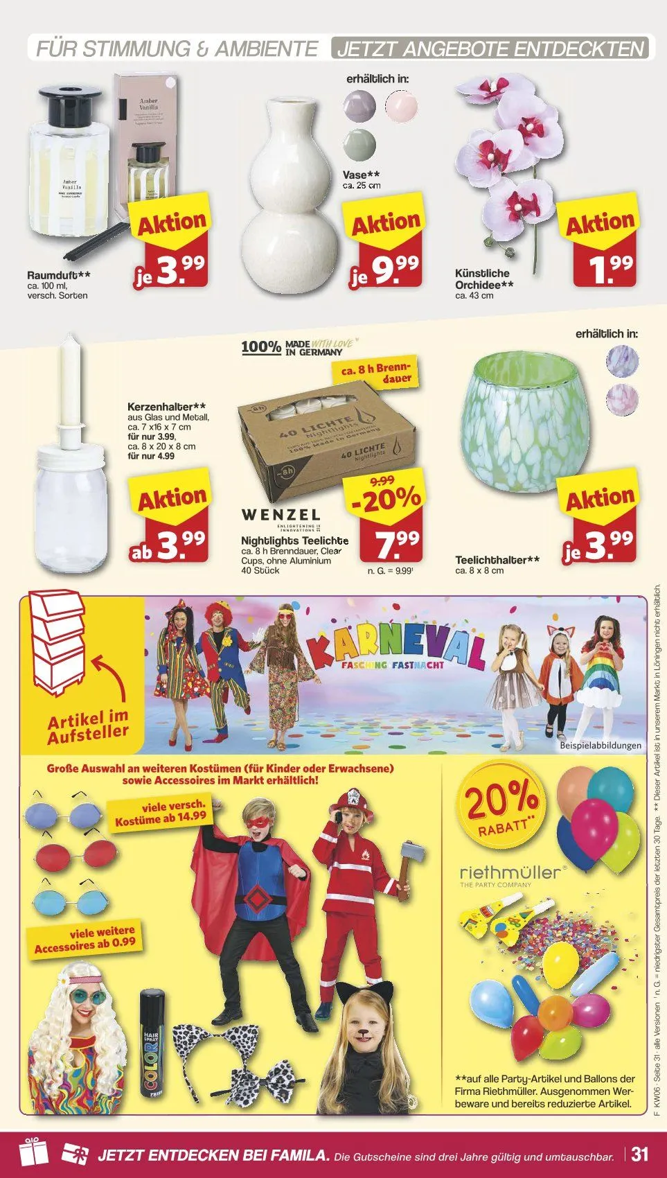  Famila Prospekte  von 2. Februar bis 7. Februar 2026 - Prospekt seite 33