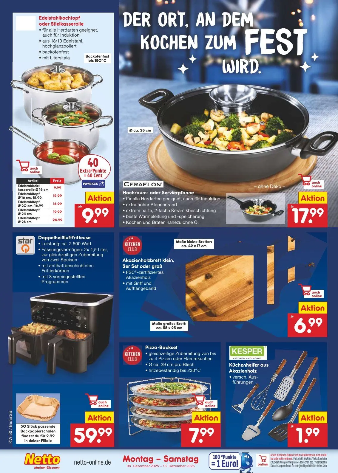 Netto Marken-Discount Angebote von 8. Dezember bis 13. Dezember 2025 - Prospekt seite 32