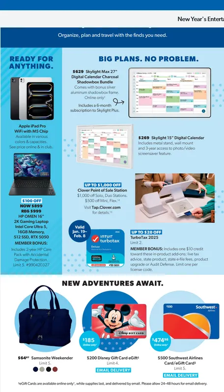 Encarte de Sam's Club Sales 30 de dezembro até 1 de janeiro 2026 - Pagina 33