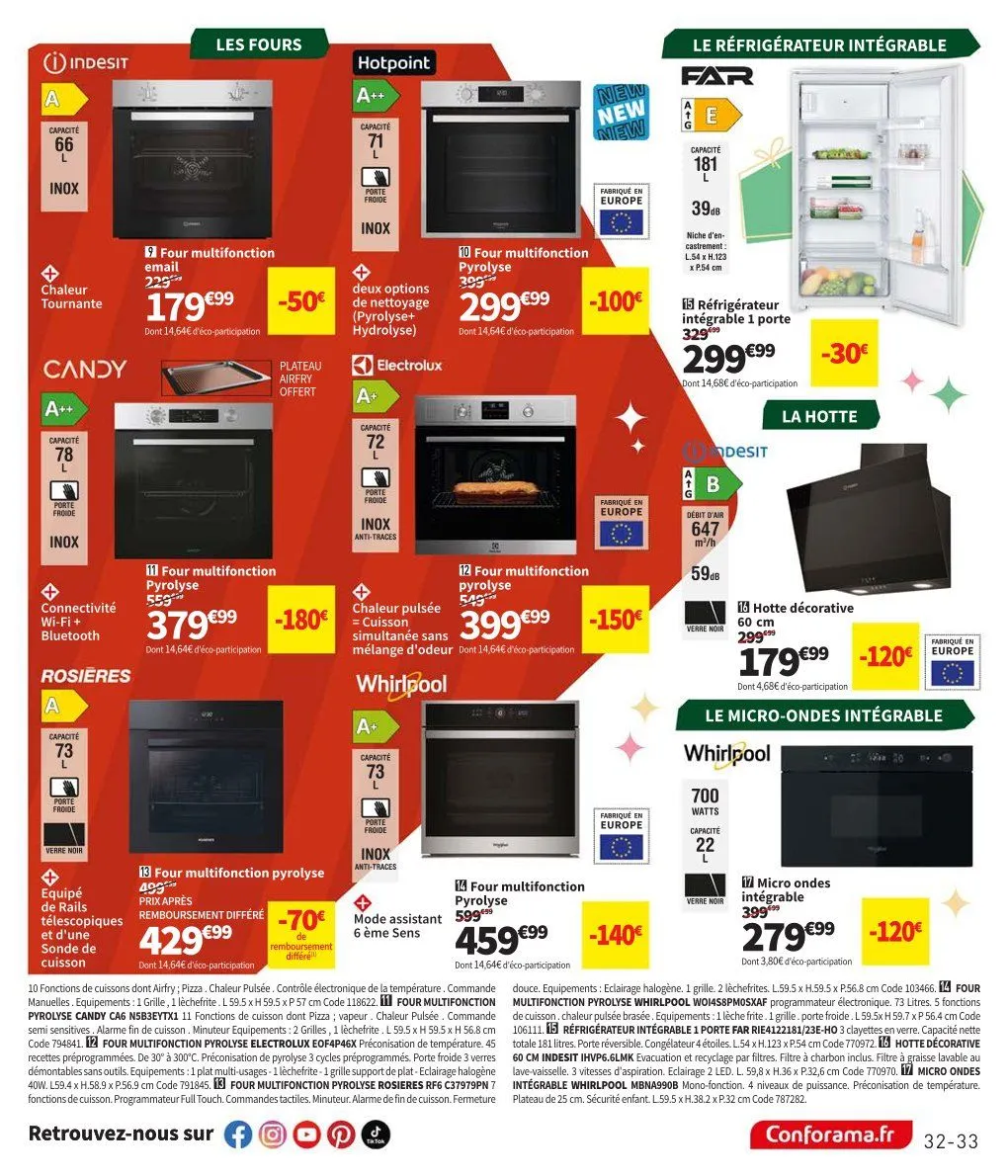 Conforama Catalogue du 1 décembre au 25 décembre 2025 - Catalogue page 33