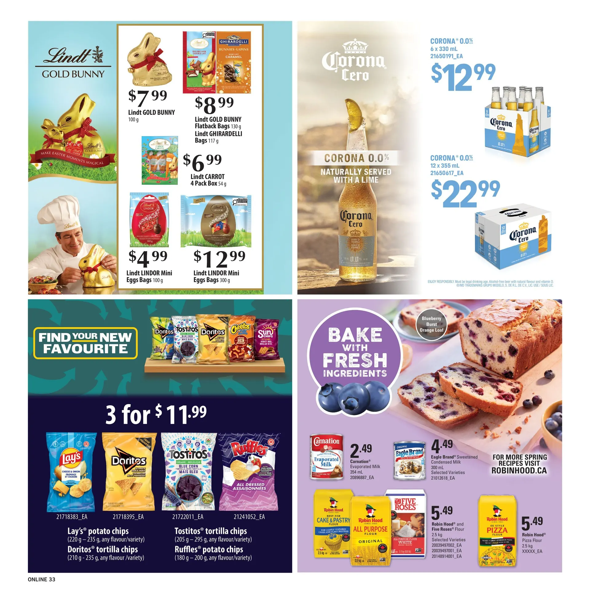 Fortinos weekly ads from April 2 to April 5 2026 - flyer page 33