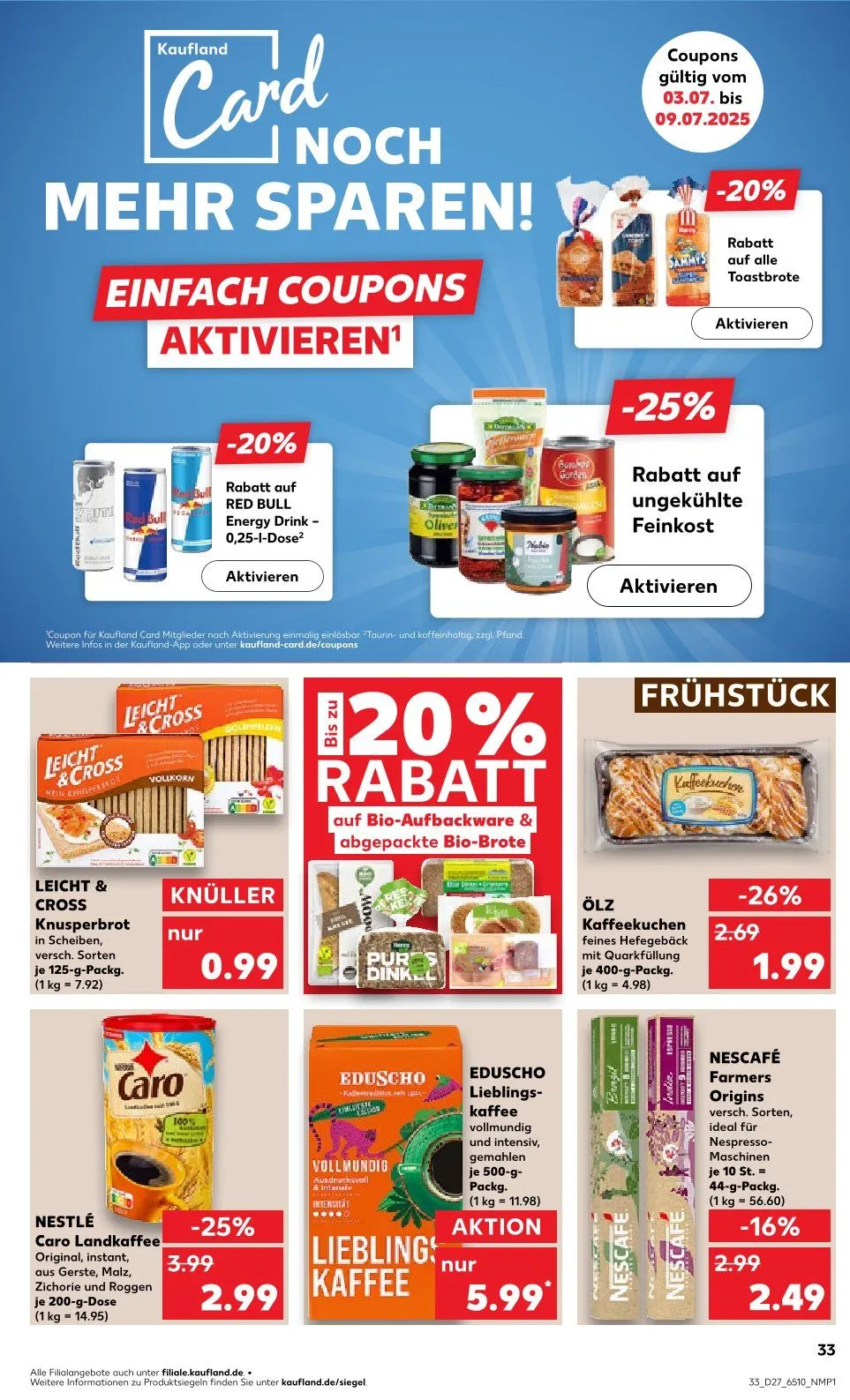 Kaufland Prospekt von 3. Juli bis 9. Juli 2025 - Prospekt seite 36