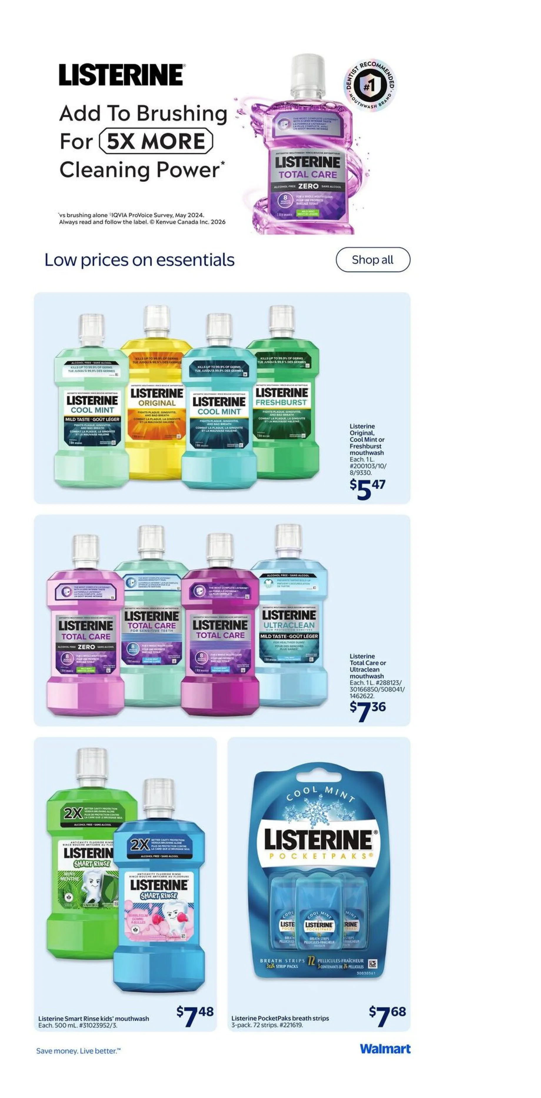  Walmart flyers from April 2 to April 8 2026 - flyer page 33