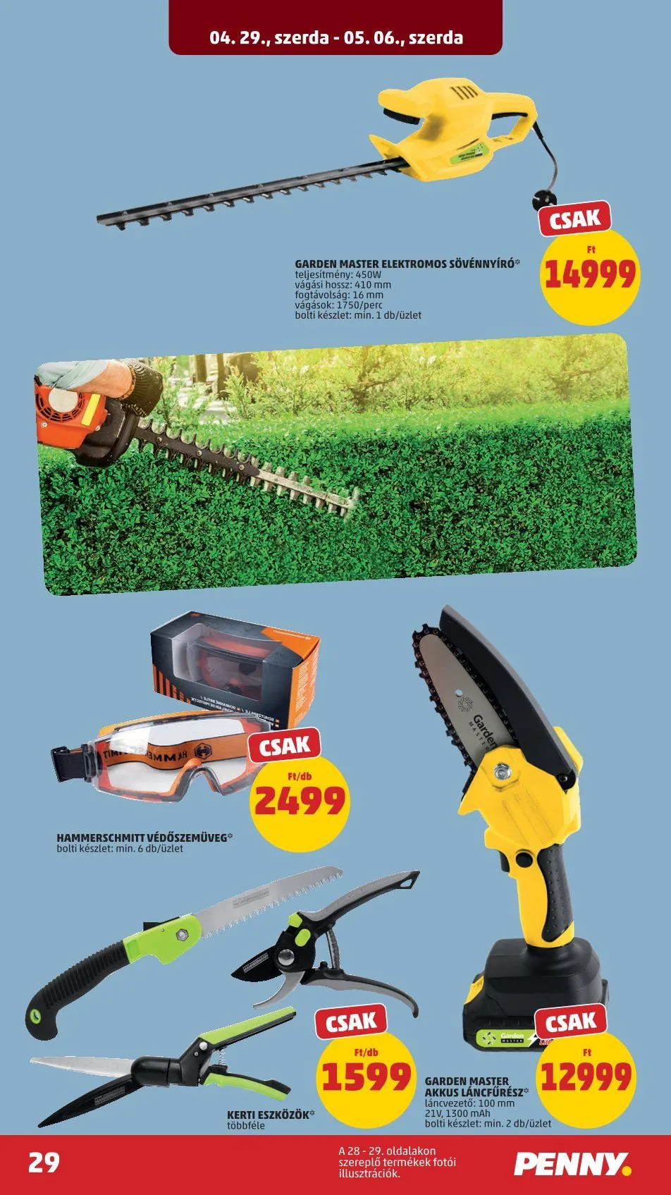 Katalógus  Penny Market legfrissebb ajánlatai április 29.-tól május 6.-ig 2026. - Oldal 33