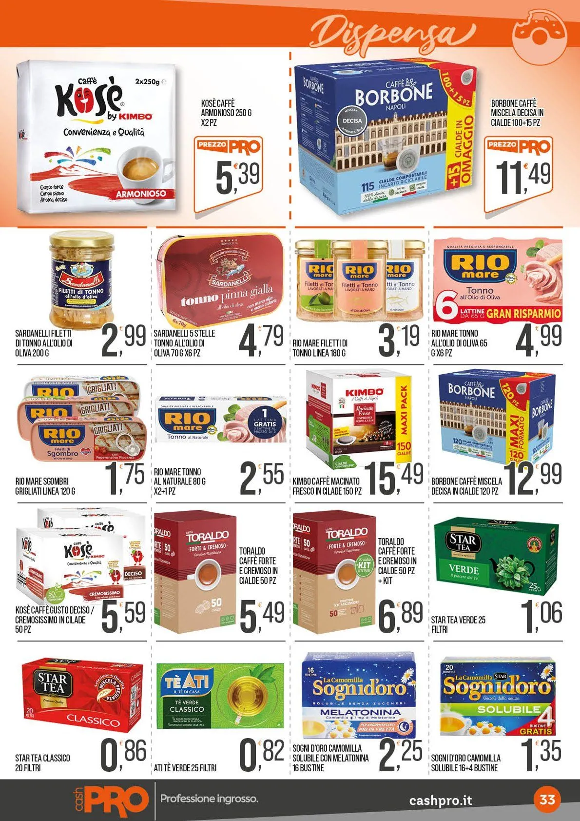 Volantini Cash Pro da 23 febbraio a 8 marzo di 2026 - Pagina del volantino 33