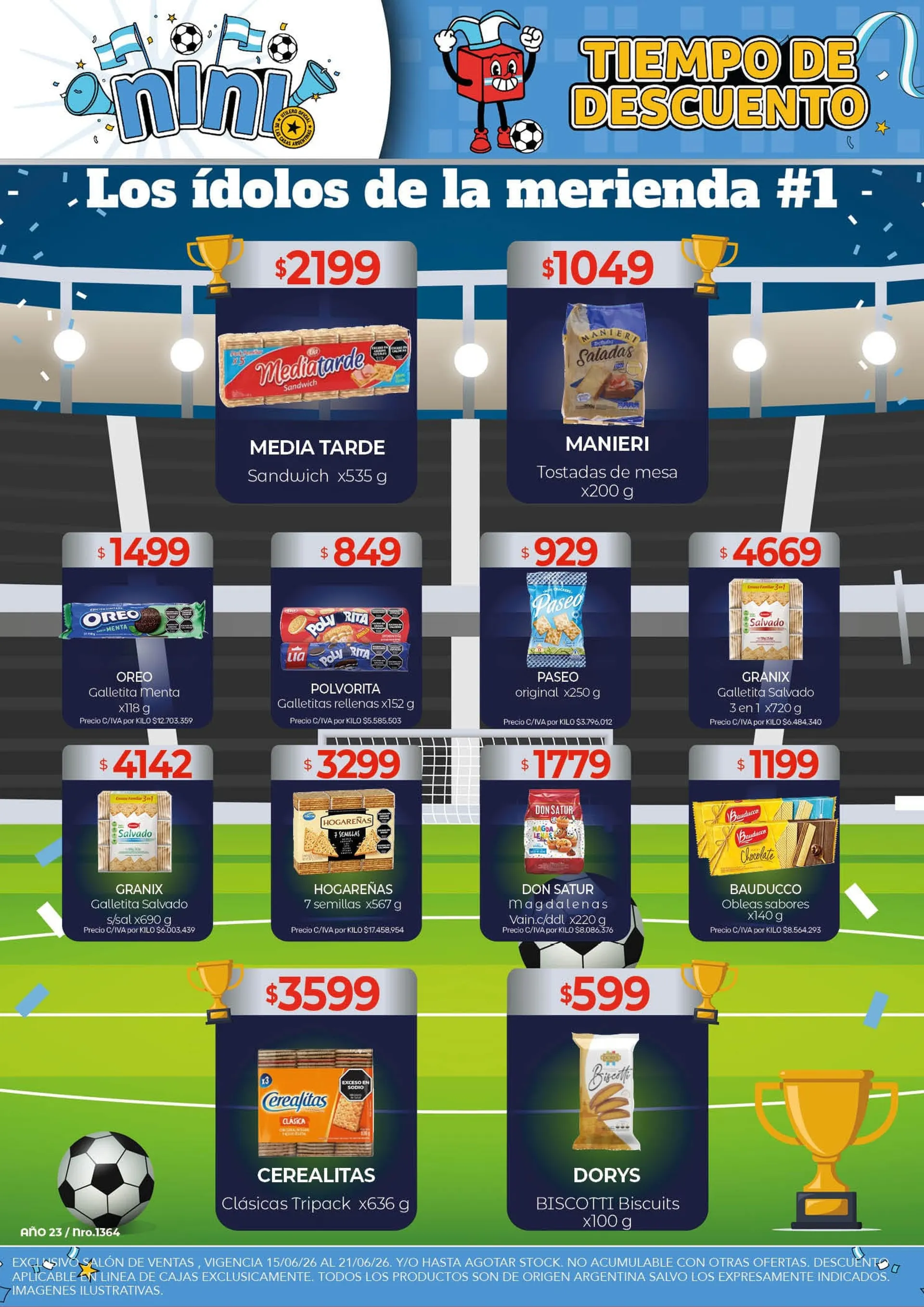Ofertas de Nini Mayorista Ofertas 15 de junio al 21 de junio 2026 - Página 33 del catálogo