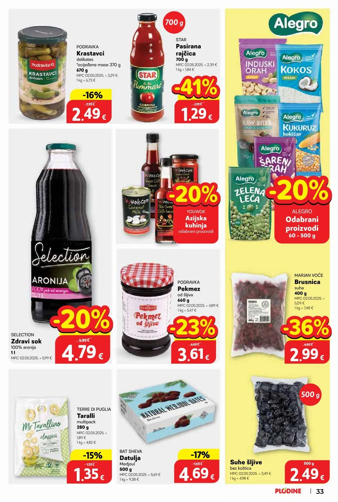 Katalog Plodine od 3. lipnja do 9. lipnja 2026. - Pregled Stranica 33