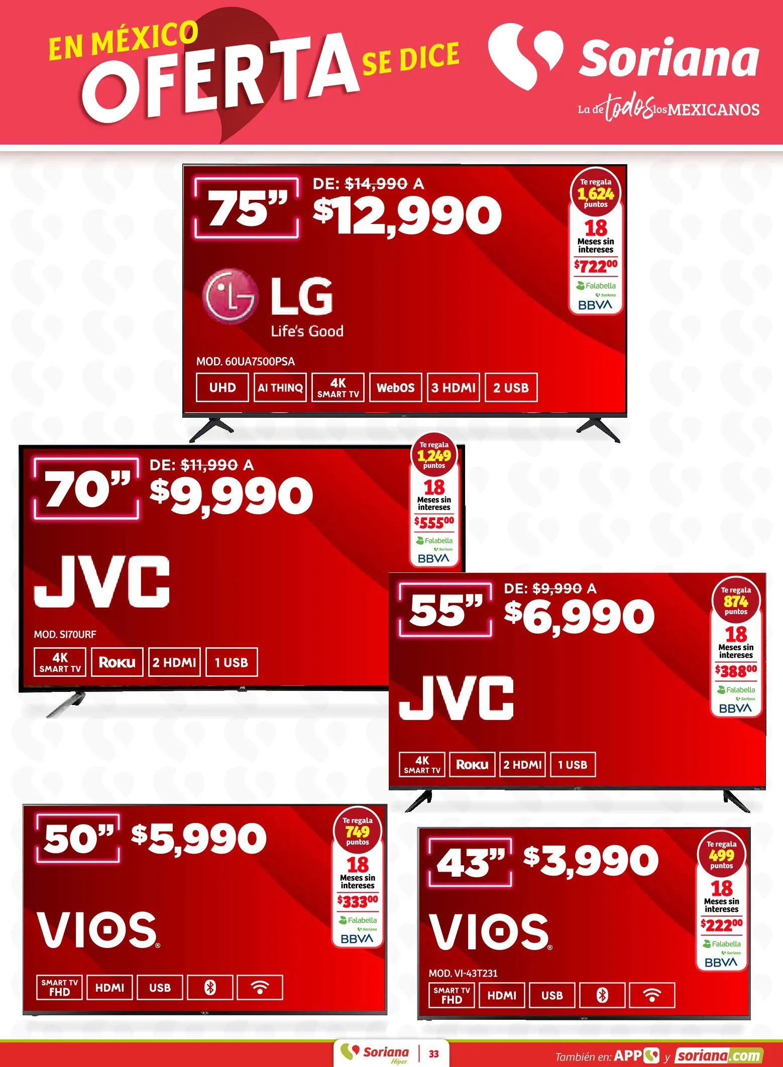 Catálogo de Soriana Ofertas 2 de enero al 14 de enero 2026 - Pagina 33