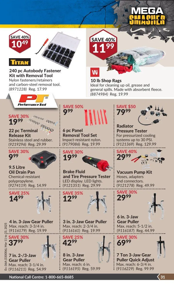 Princess Auto flyers from March 11 to March 23 2025 - flyer page 32