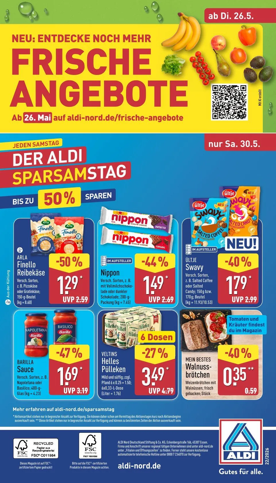 ALDI Nord Prospekte - Aktuelle Angebote von 26. Mai bis 30. Mai 2026 - Prospekt seite 33