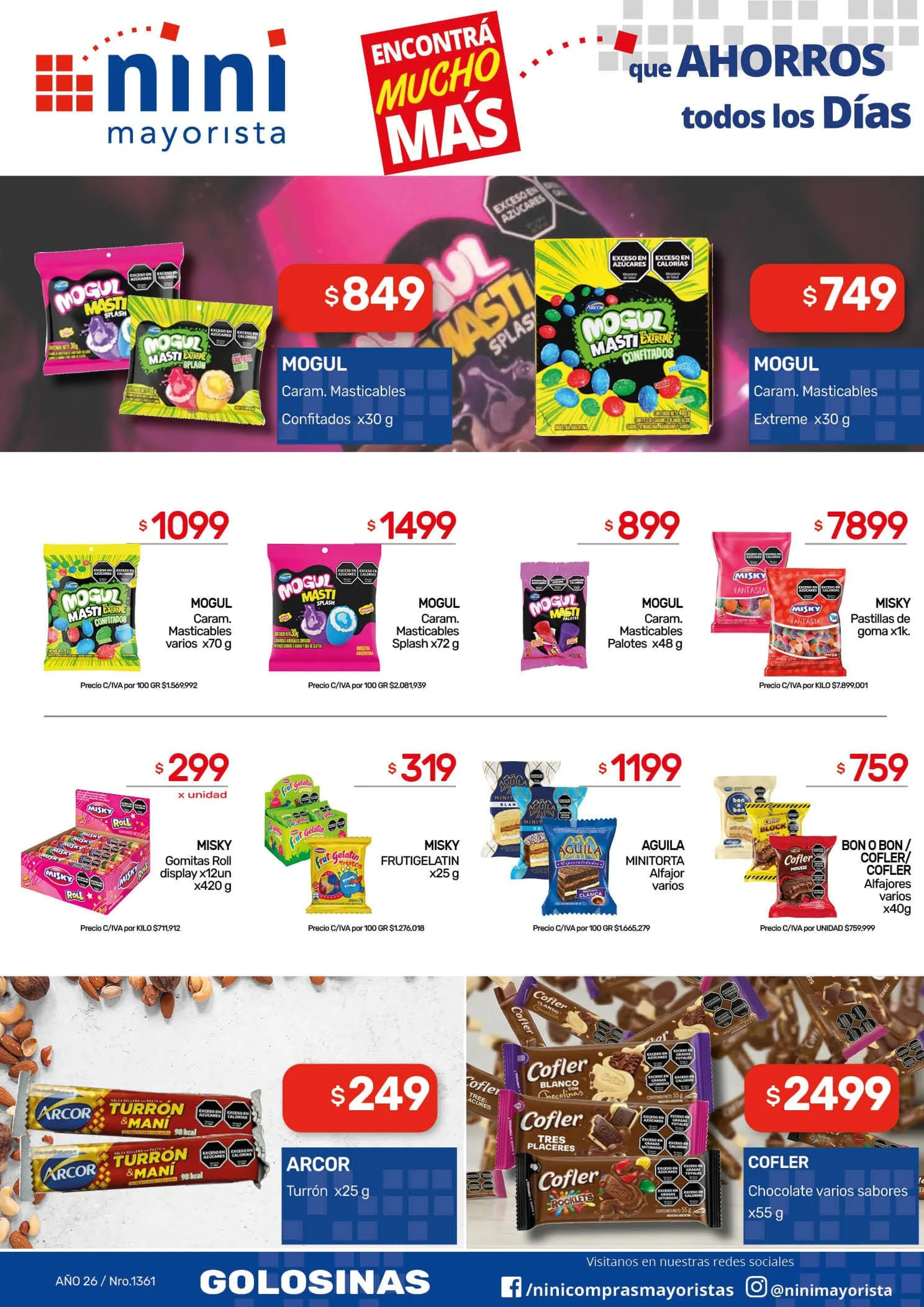 Ofertas de Nini Mayorista Ofertas 25 de mayo al 31 de mayo 2026 - Página 33 del catálogo