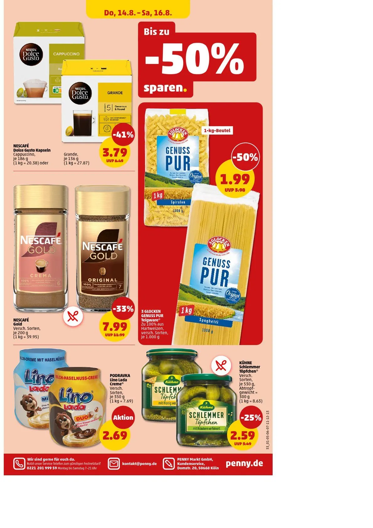 Penny Prospekte von 11. August bis 16. August 2025 - Prospekt seite 33