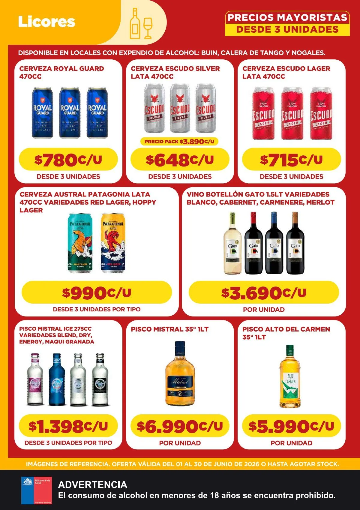 Catálogo de Comercial Castro Ofertas 1 de junio al 30 de junio 2026 - Página 33